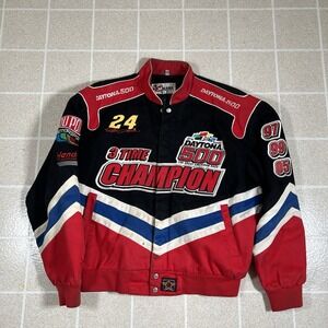 Jeff Gordon #24 Racing Jacket 2005 47th Daytona 500 3 Time Champion Men's Large